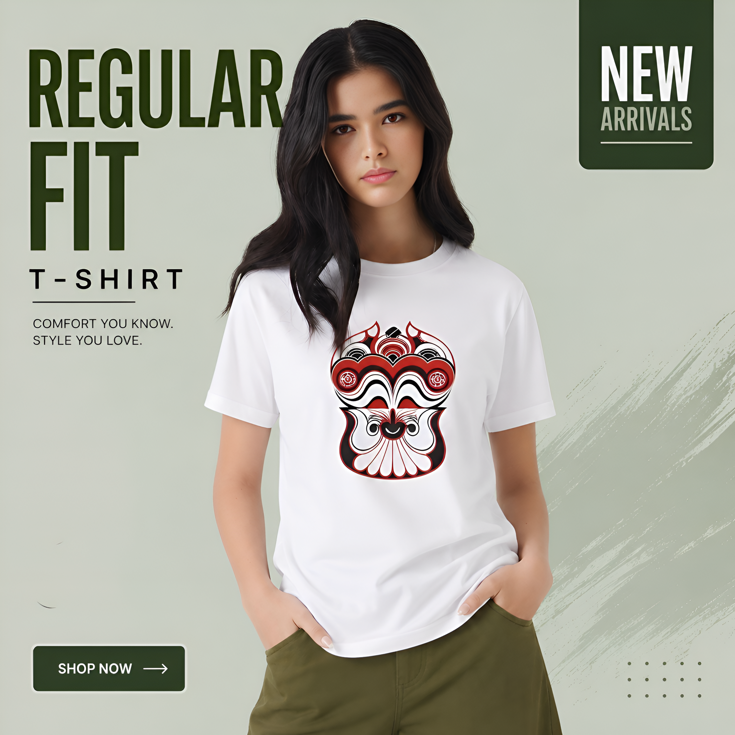 REGULAR FIT T- SHIRT