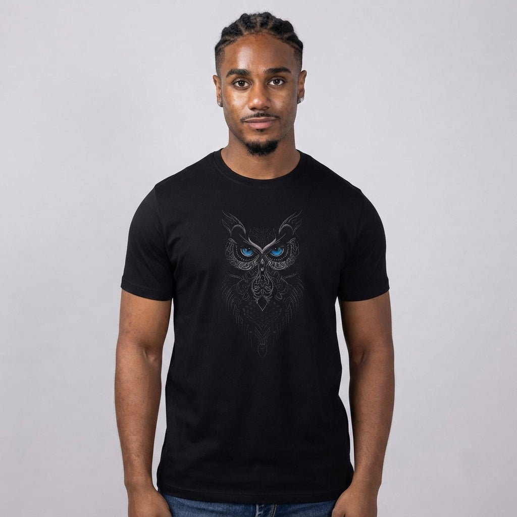 BLACK OWL REGULAR FIT T-shirt